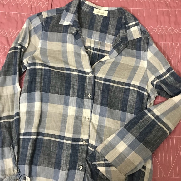 Bella Dahl frayed hem top - Picture 4 of 8